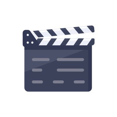Şovun başlangıcı için film tabelası. Film yönetmeninin drama çekmeye başlaması için alkış.
