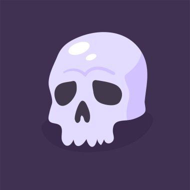 Ölü adam kafatası çizgi filmi Cadılar Bayramı dehşeti