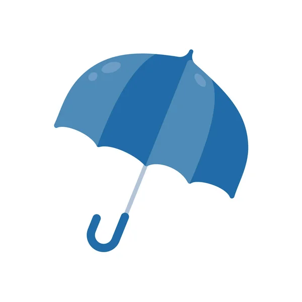 Icono Colorido Del Paraguas Para Protección Contra Lluvia Paraguas Abierto — Archivo Imágenes Vectoriales