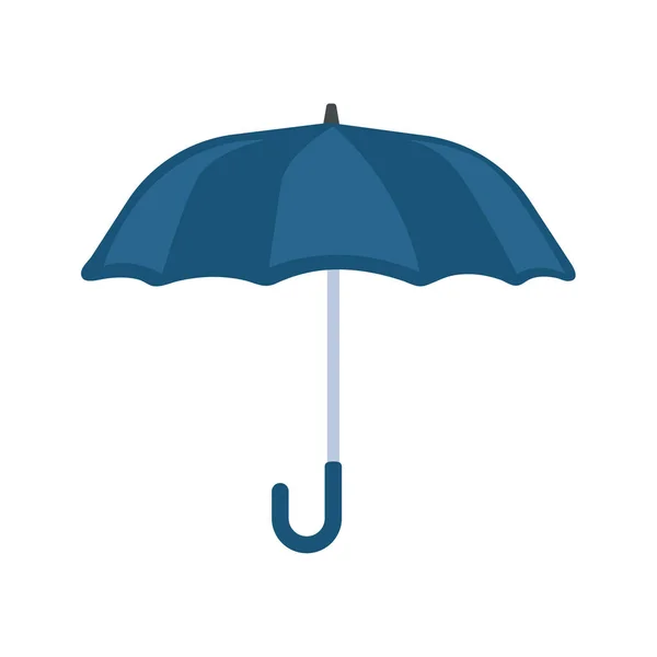 Färgglad Paraplyikon För Regnskydd Öppet Paraply Enkel Stil — Stock vektor