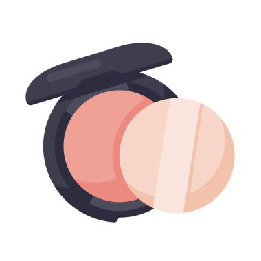 Güzellik malzemeleri çekici yüz bakımı için taşınabilir kozmetik tozu..