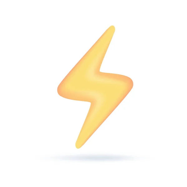 Weather Forecast Icons Lightning Strike Day Storm Illustration — Stock Vector