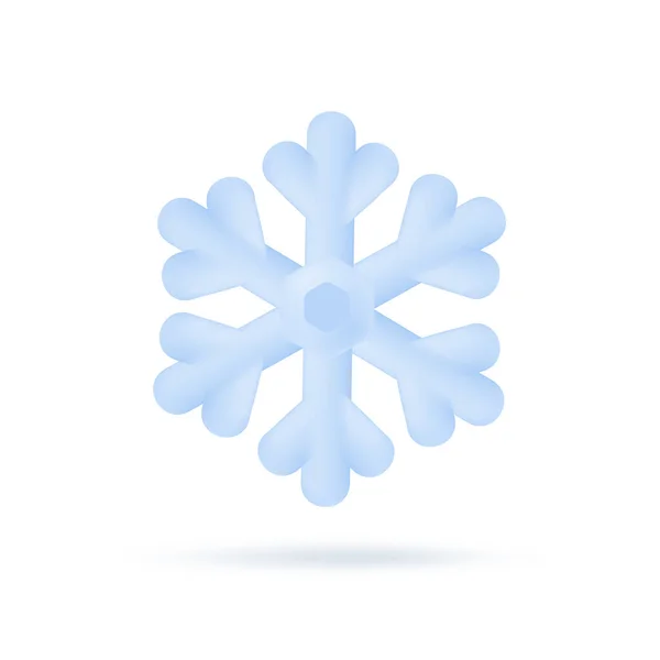 Väder Prognos Ikoner Snöflingor Kall Vinter Illustration — Stock vektor