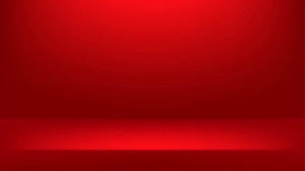 红色梯度抽象背景 简单而现代的工作室背景 — 图库矢量图片