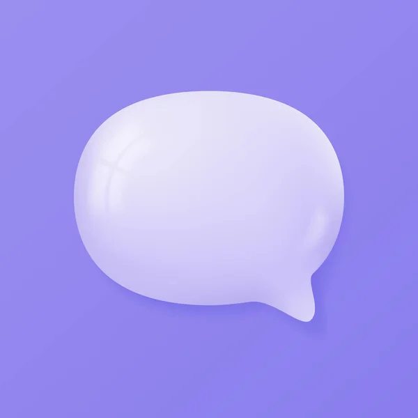 Speech Bubbles Conversation Comment Empty Text Frame — Stock Vector