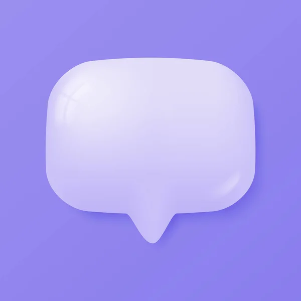 Sprechblasen Ein Gespräch Kommentieren Leerer Textrahmen — Stockvektor