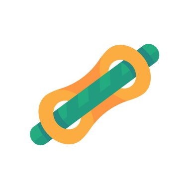 Seyahat ekipmanları. Ormandaki kamp çadırları için halatlar..