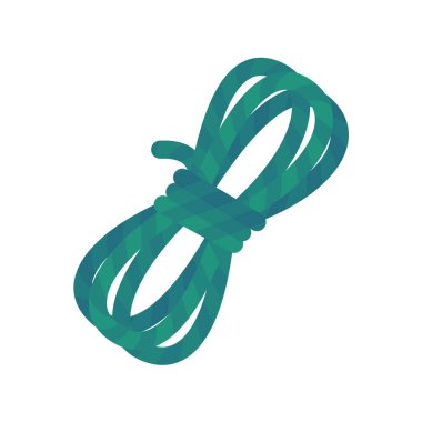 Seyahat ekipmanları. Ormandaki kamp çadırları için halatlar..