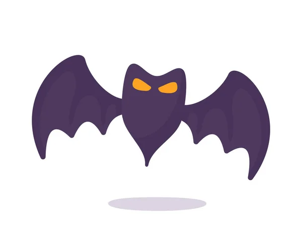Вампирская Летучая Мышь Призрак Кровь Хэллоуин — стоковый вектор