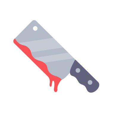 Cinayet bıçağı. Kan damlayan suçlu bıçağı..