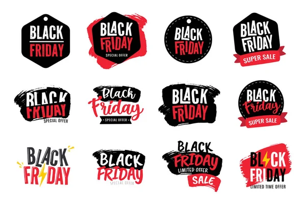 Bannière Black Friday Offre Spéciale Réduction Design Festival Remise Produit — Image vectorielle