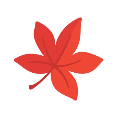 Güzel yaprak kompozisyonu. Yapraklar sonbaharda renk değiştirir