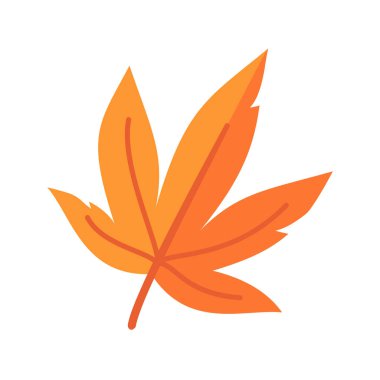 Güzel yaprak kompozisyonu. Yapraklar sonbaharda renk değiştirir