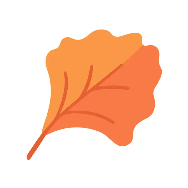 Krásná Listová Kompozice Listy Mění Barvu Podzim — Stockový vektor