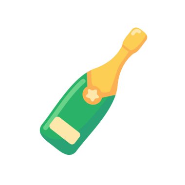 Şampanya bardakları. Doğum günü partileri için alkollü içecekler.