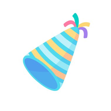 Parti şapkaları. Partiler için renkli şapkalar. Doğum gününü kutla