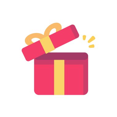 Sürpriz hediye kutusu Sevgililer gününde özel bir hediye ver.