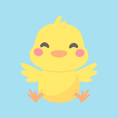 Çimenlerde Paskalya yumurtası ve çocuklarla Paskalya yumurtası arama etkinliği olan karikatür kızı..