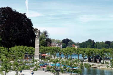 Konstanz 'daki Graf Zeppelin Anıtı, Almanya' daki Constance Gölü