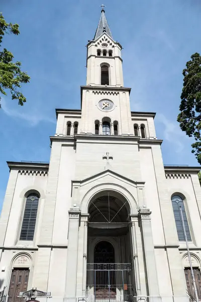 stock image Luther Church in Konstanz, Lake Constance in Germany in summertime