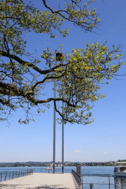 Bregenz limanı girişi, Avusturya yazın Constance Gölü 'nde