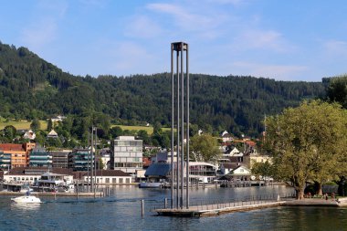 Bregenz limanı girişi, Avusturya yazın Constance Gölü 'nde
