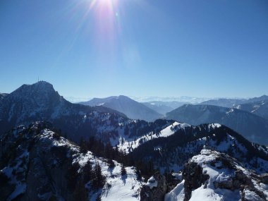 Breitenstein, Almanya 'nın Bavyera şehrinde kışın yapılan bir turne.