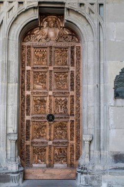 Konstanz 'da bakan, Almanya' da yazın Constance Gölü