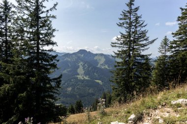 Bodenschneid dağ turu, Bavyera, Almanya, ilkbahar zamanı
