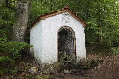 Mechtildisbrunnen, Utting 'den Wessobrunn' a, Münih Yolu, St. James, Bavyera, Almanya