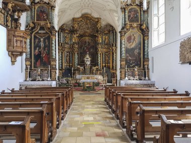 Hac Kilisesi Hohenpeissenberg, Münih Yolu St. James, Bavyera, Almanya