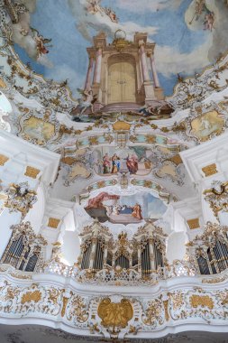 Wieskirche Kilisesi, Münih Yolu, St. James, Bavyera, Almanya