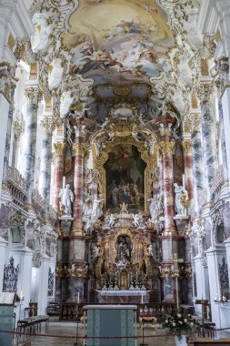 Wieskirche Kilisesi, Münih Yolu, St. James, Bavyera, Almanya