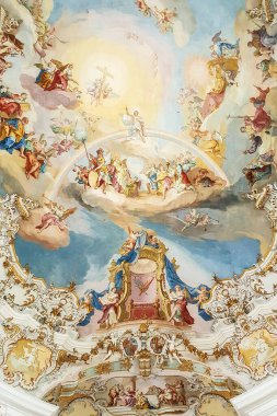 Aziz Nikolaus Kilisesi, Bernbeuren, Münih Yolu, St. James, Bavyera, Almanya