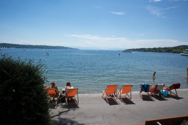 Starnberger Gölü Yazın Almanya, Bavyera 'da