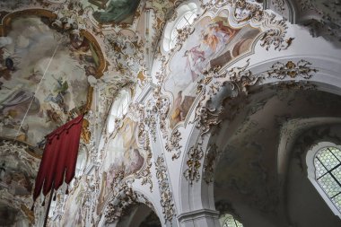 Rottenbuch Kilisesi, Münih Yolu, St. James, Bavyera, Almanya