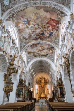 Steingaden Kilisesi, Münih Yolu, St. James, Bavyera, Almanya