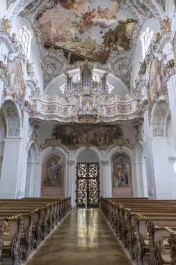 Steingaden Kilisesi, Münih Yolu, St. James, Bavyera, Almanya