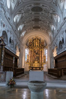 Steingaden Kilisesi, Münih Yolu, St. James, Bavyera, Almanya