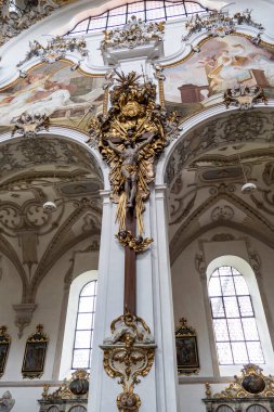 Steingaden Kilisesi, Münih Yolu, St. James, Bavyera, Almanya