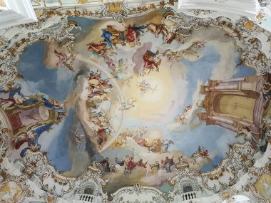 Aziz Nikolaus Kilisesi, Bernbeuren, Münih Yolu, St. James, Bavyera, Almanya