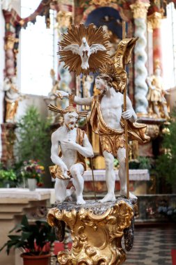 Aziz Nikolaus Kilisesi, Bernbeuren, Münih Yolu, St. James, Bavyera, Almanya