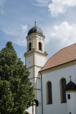 Aziz Nikolaus Kilisesi, Bernbeuren, Münih Yolu, St. James, Bavyera, Almanya