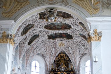 Marktoberdorf Kilisesi, Münih Yolu, St. James, Bavyera, Almanya