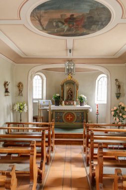 St. Martin Kilisesi Hopfen, Münih Yolu, St. James, Bavyera, Almanya