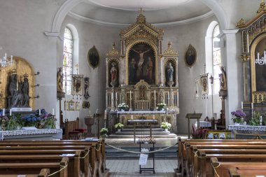 St. Blasius Kilisesi, Münih yolu St. James, Bavyera, Almanya