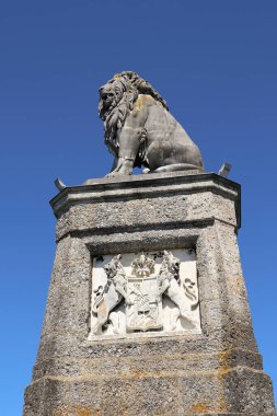 Constance Gölü, Bavyera, Almanya 'da yaz mevsiminde Lindau Limanı