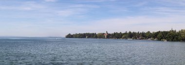 Constance Gölü Panoraması, Lindau, Bavyera, Almanya