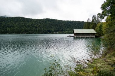 Kochelsee Gölü, Kochel am See, Bavyera, Almanya, St. James Isar Loisach Tiroler Inn Yolu