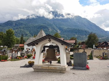 St. Jakob Kilisesi Wallgau, Bavyera, Almanya, St. James Isar Loisach Tiroler Ache Inn 'de
